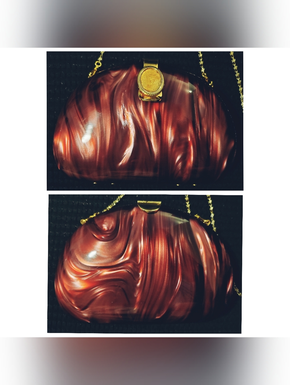 vintage 80s purse - Picture 3 of 7